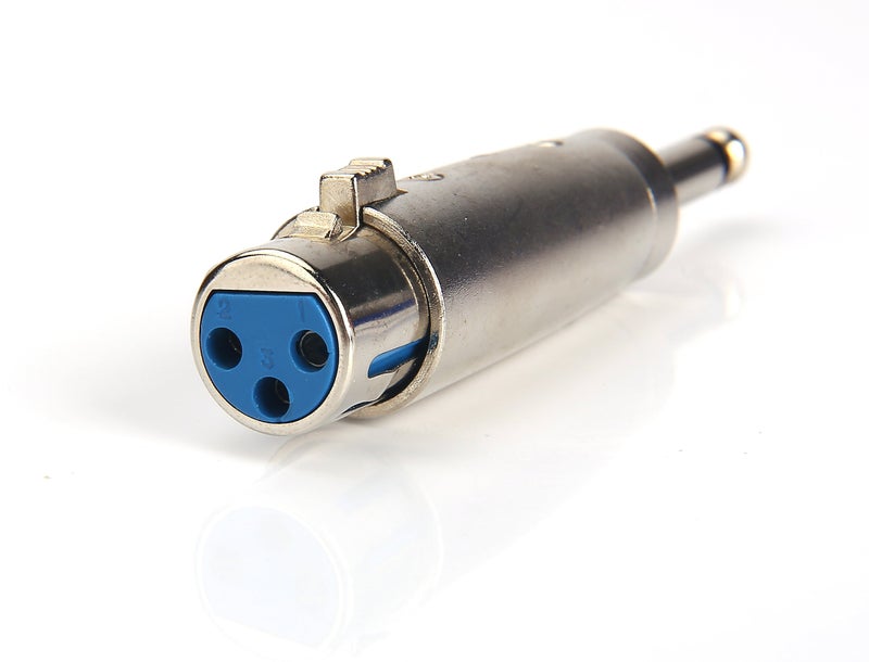 Devinal Professional 6.35mm 1/4 Inch Mono Male Plug to 3 Pin XLR Female Jack Stereo Audio Microphone Adapter Converter Connector - Image 3